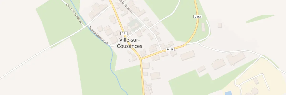 Plan du 4 Rue de la Guillotte à Ville-sur-Cousances