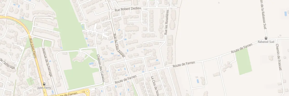 Plan du 1 Rue des Roselieres à Châteauneuf-les-Martigues
