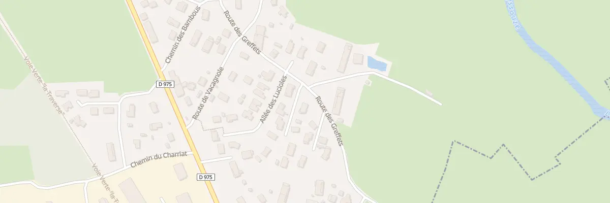 Plan du 2632 Rte des Greffets à Attignat