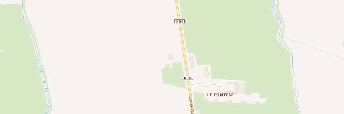 Plan du 2 Rte de Quain à Devrouze