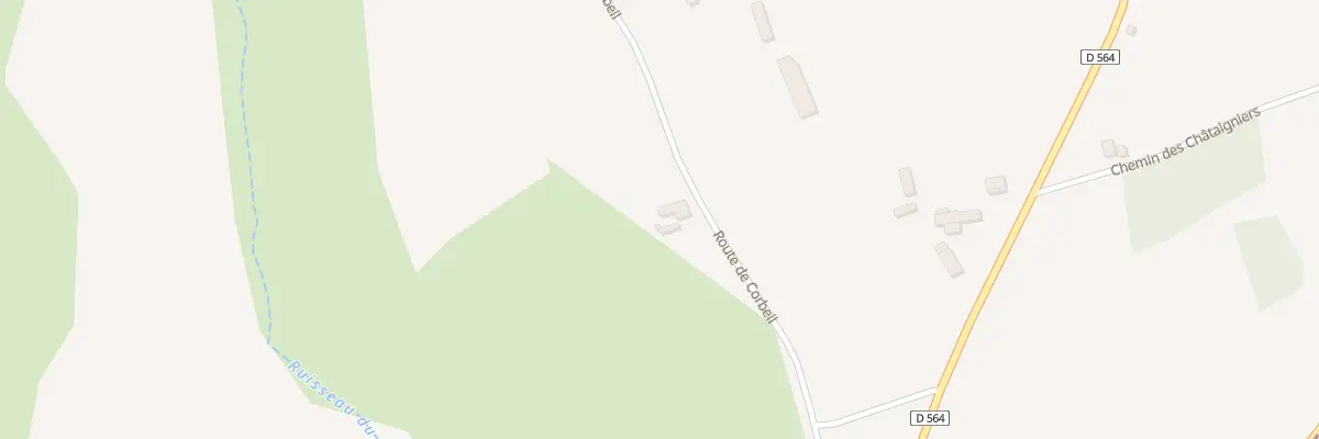 Plan du 1160 Rte de Corbeil à Jaillans