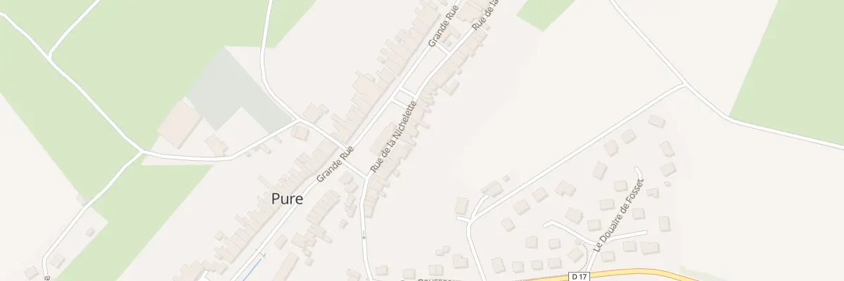 Plan du 16 Rue de la Nichelette à Pure