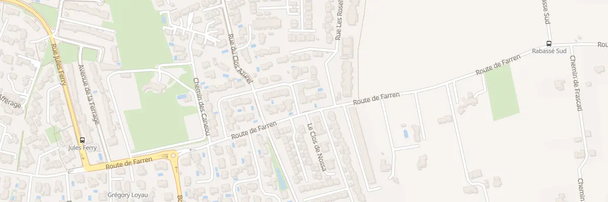 Plan du 17 Rue des Felibres à Châteauneuf-les-Martigues
