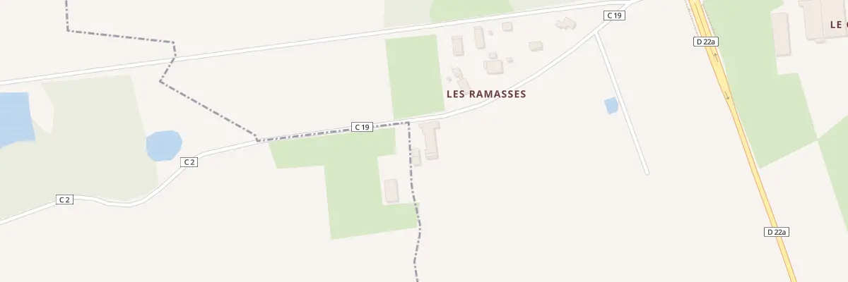 Plan du 375A Rte de la Ramasses à Rignieux-le-Franc