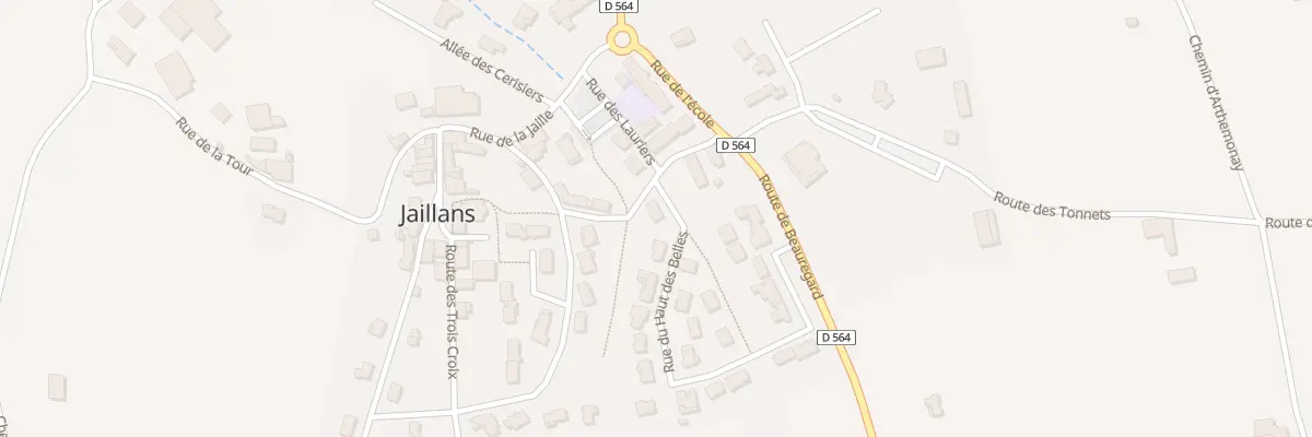 Plan du 24 Rue du Haut des Belles à Jaillans