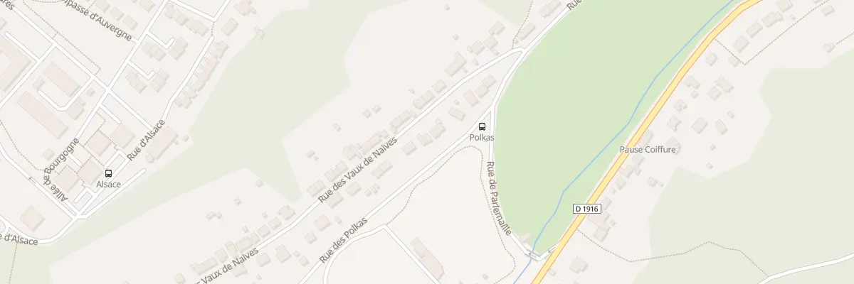 Plan du 36 Rue des Polkas à Bar-le-Duc