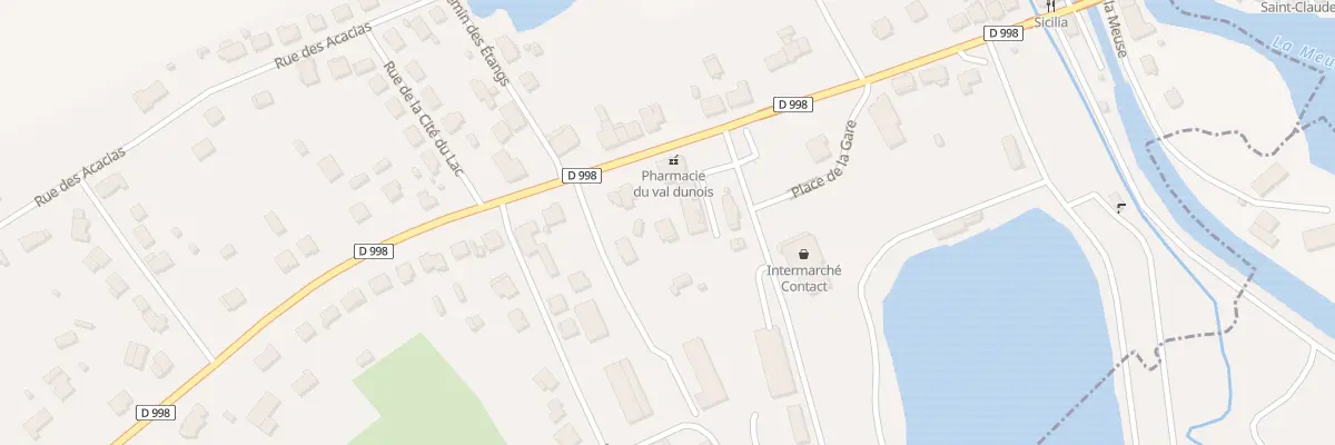 Plan du 4 Rue du Chemin de Fer à Doulcon