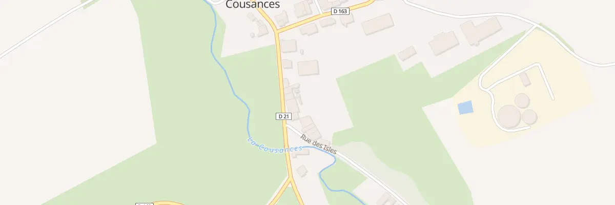 Plan du 10 Rue de la Corvee à Ville-sur-Cousances