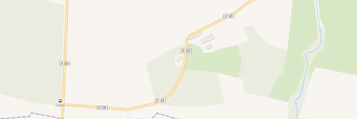Plan du 808 Rte de l’Abbaye à Crans