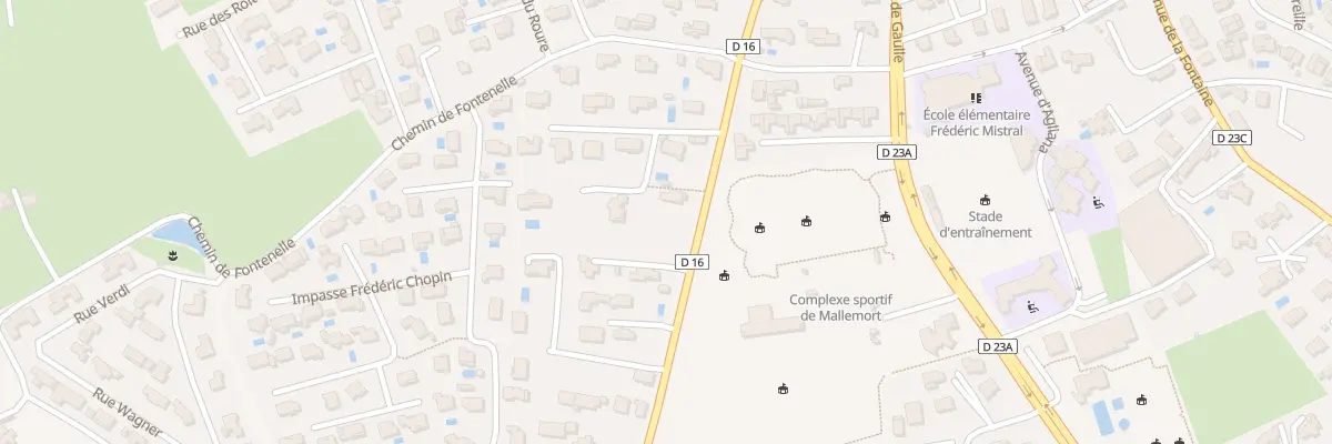 Plan du 5399 Av Joliot-Curie à Mallemort