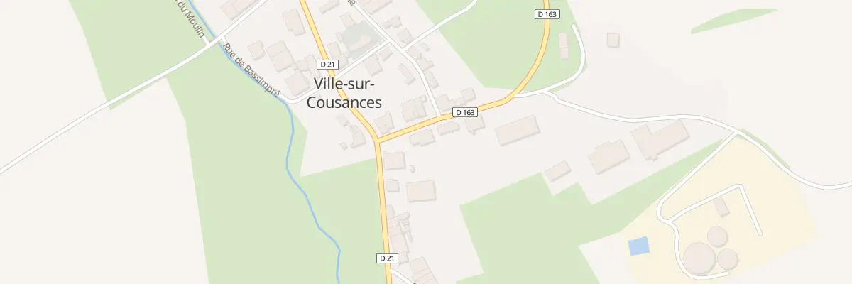 Plan du 2 Rue de Montauban à Ville-sur-Cousances