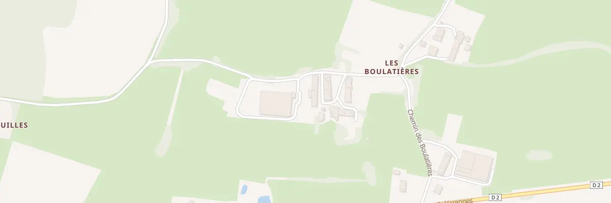 Plan du 115 Imp des Boulatieres à Curciat-Dongalon