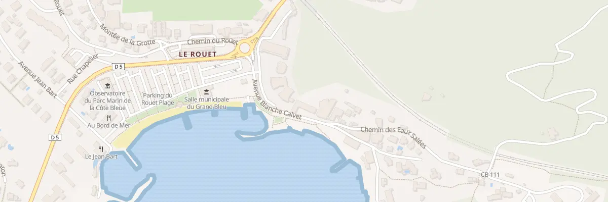 Plan du 7 Av Blanche Calvet à Carry-le-Rouet
