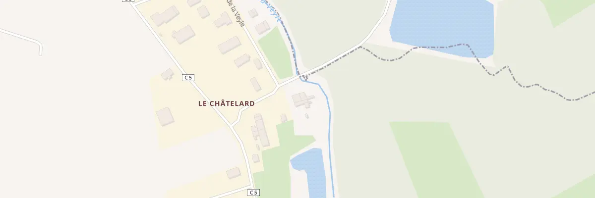 Plan du 5077 Le Chatelard à Saint-Rémy
