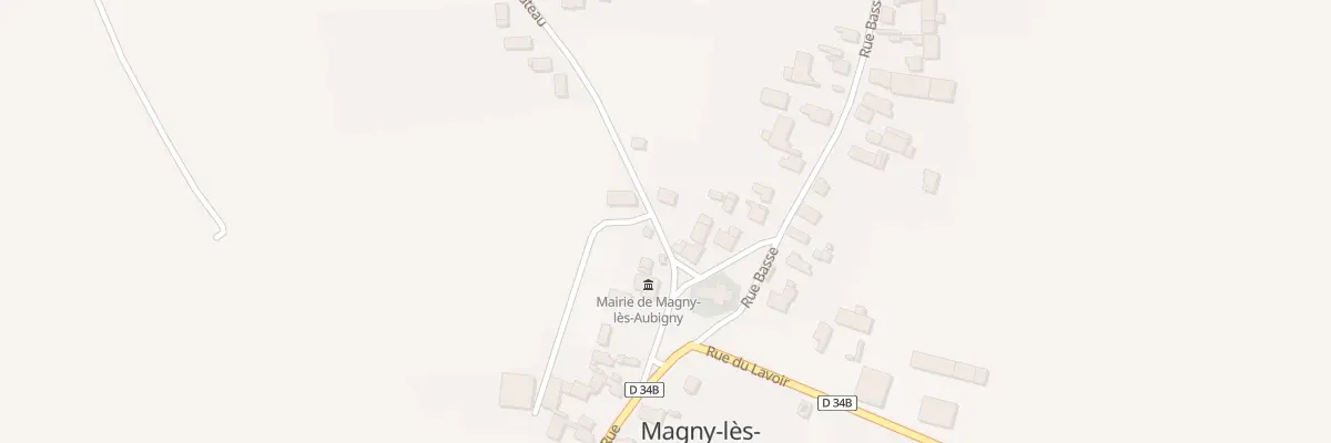 Plan du 5030A Le Village à Magny-lès-Aubigny