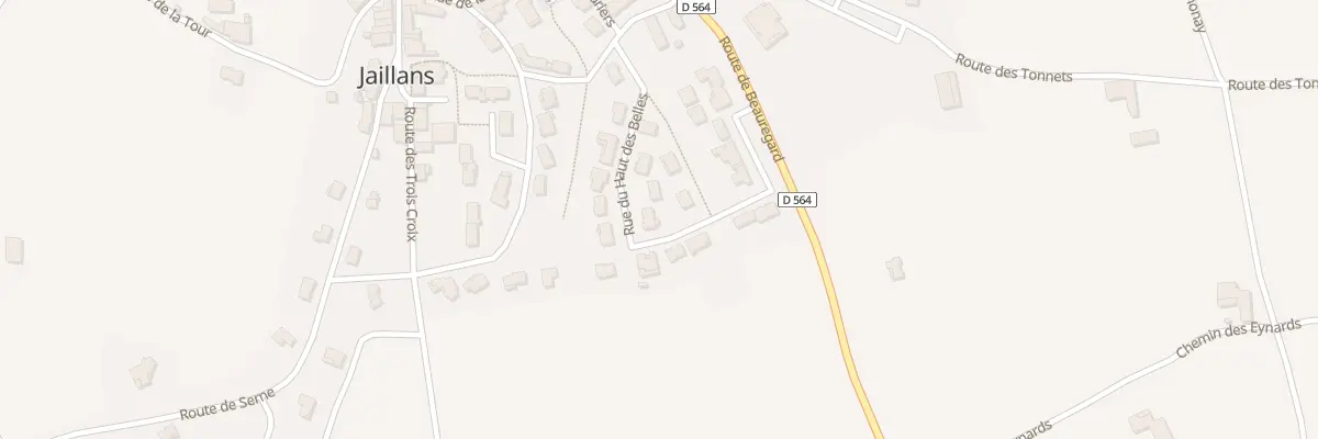 Plan du 18 Rue du Haut des Belles à Jaillans
