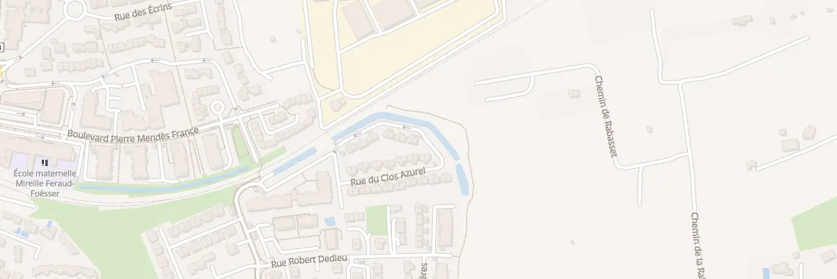 Plan du 29 Rue du Clos Azurel à Châteauneuf-les-Martigues
