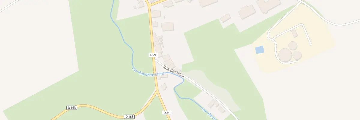 Plan du 6 Rue des Isles à Ville-sur-Cousances