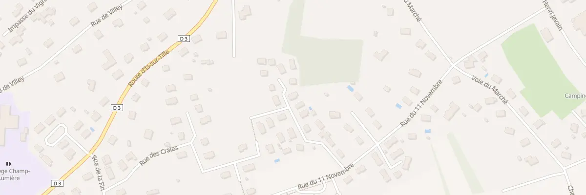 Plan du 41 Rue des Craies à Selongey