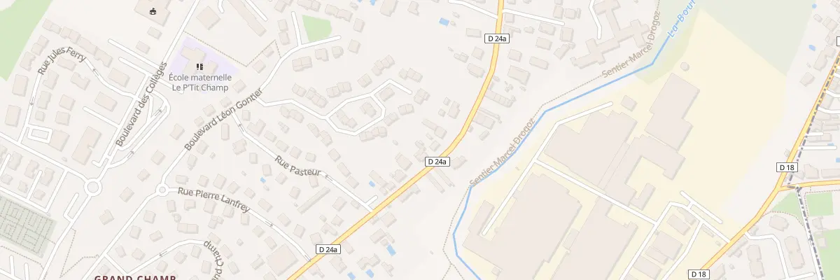 Plan du 51 Rue Aimé Pinel à Pont-de-Chéruy