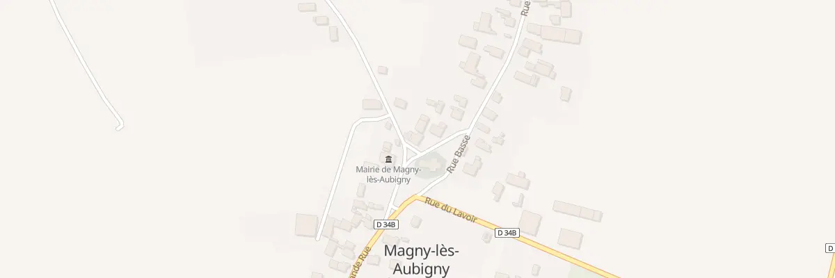 Plan du 2 Pl de l’Eglise à Magny-lès-Aubigny