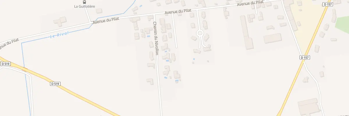 Plan du 595C Av du Pilat à Marcilloles