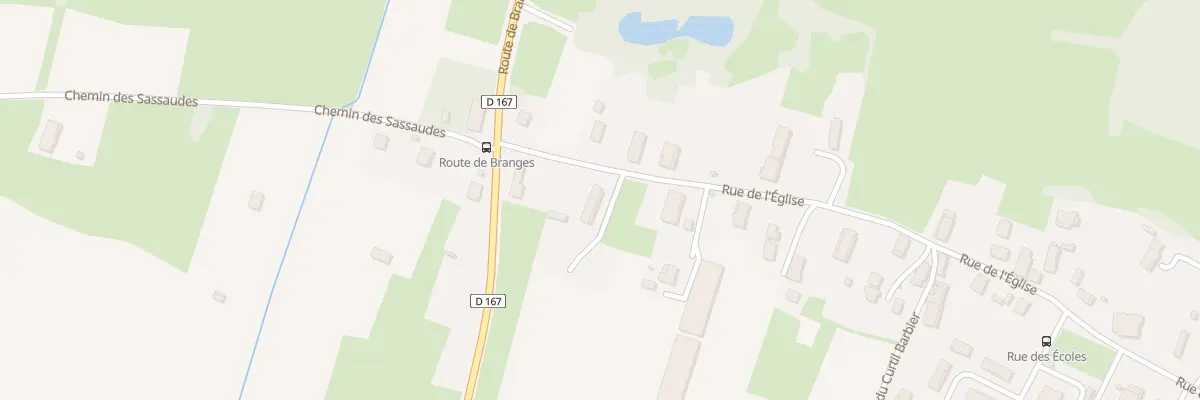 Plan du 1311 Rue de l’Eglise à Sornay
