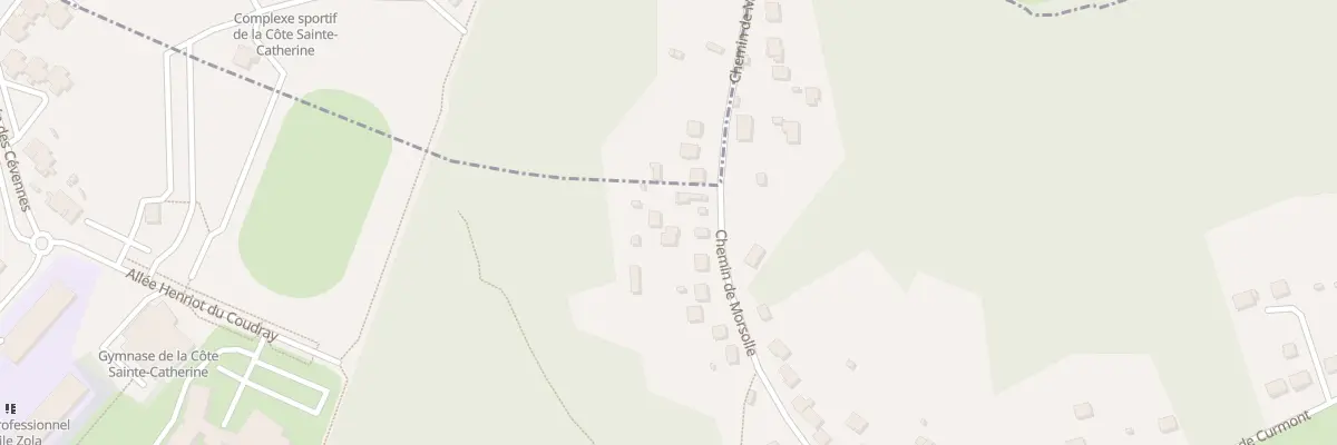 Plan du 22B Che de Morsolle à Bar-le-Duc