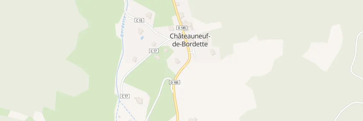 Plan du 5056 Les Gleizes à Châteauneuf-de-Bordette