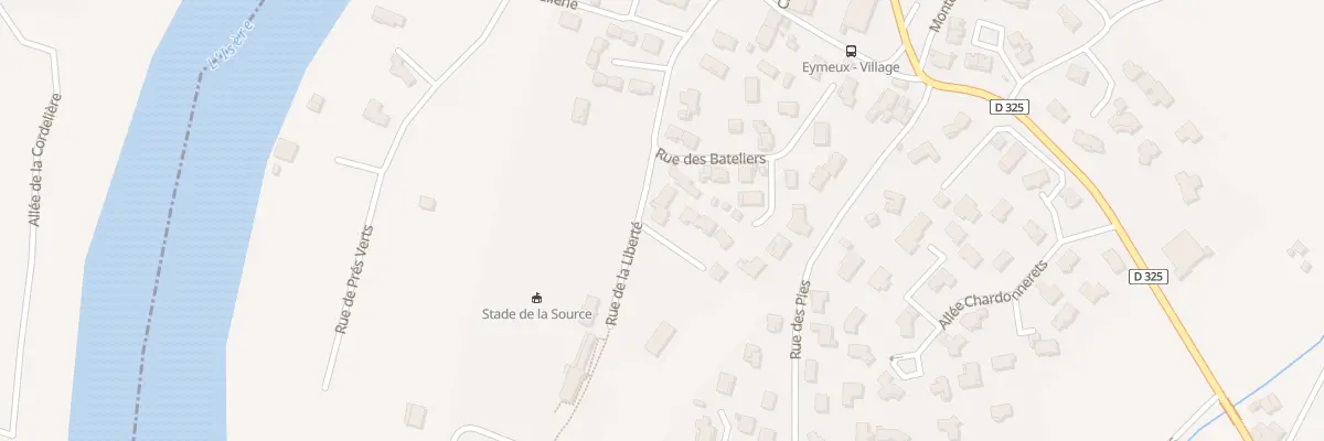 Plan du 195 Rue de la Liberté à Eymeux