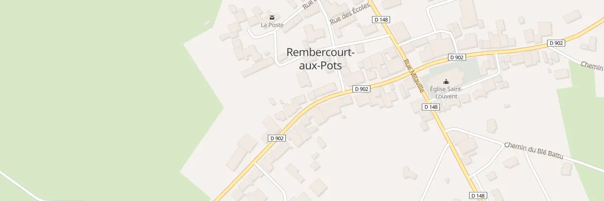 Plan du 10 Rue du Colonel Cazeilles à Rembercourt-Sommaisne