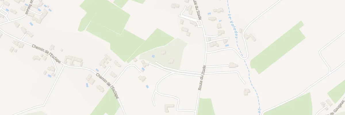 Plan du 670A Rte du Stade à Oppède