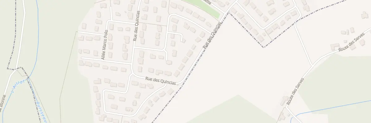 Plan du 57 Rue des Quincias à Villefontaine