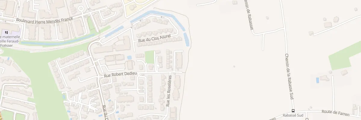 Plan du 14 Rue des Roselieres à Châteauneuf-les-Martigues