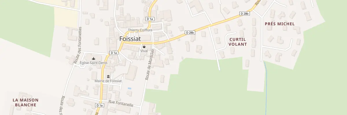 Plan du 69 Pl du Fournil à Foissiat