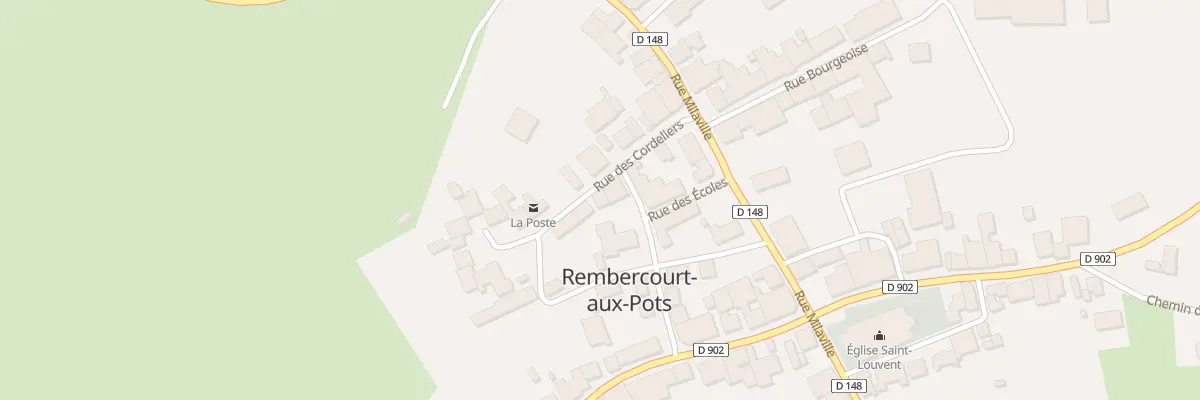 Plan du 5 Rue des Cordeliers à Rembercourt-Sommaisne