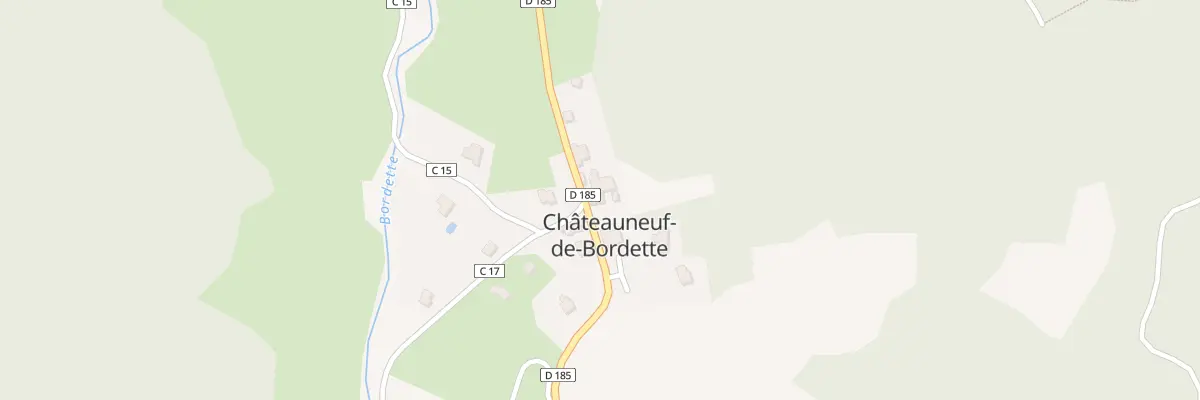 Plan du 5018 Les Gleizes à Châteauneuf-de-Bordette