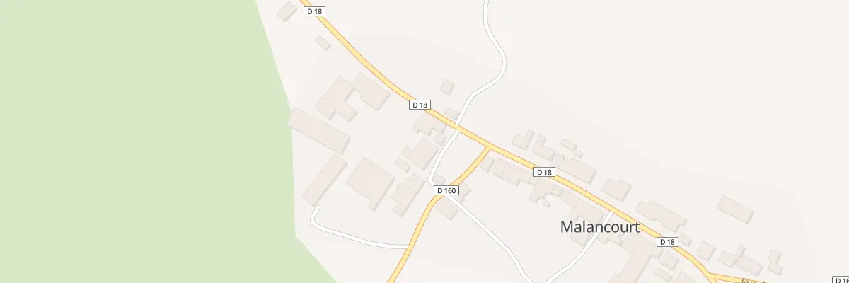Plan du 2 Rue de la Brasserie à Malancourt