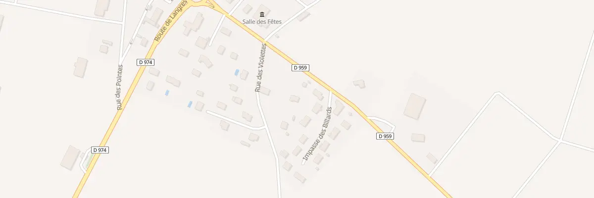 Plan du 12 Rte de Lux à Til-Châtel
