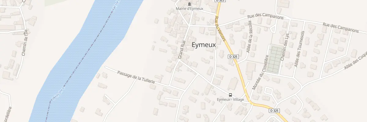 Plan du 139 Grand’Rue à Eymeux