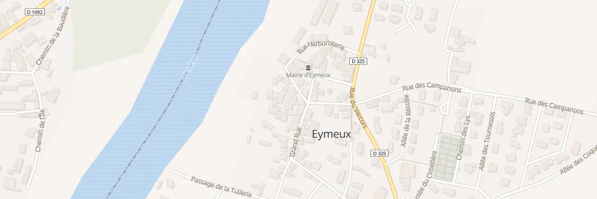 Plan du 40 Grand’Rue à Eymeux