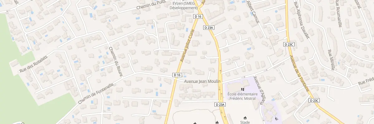 Plan du 23 Av Joliot-Curie à Mallemort