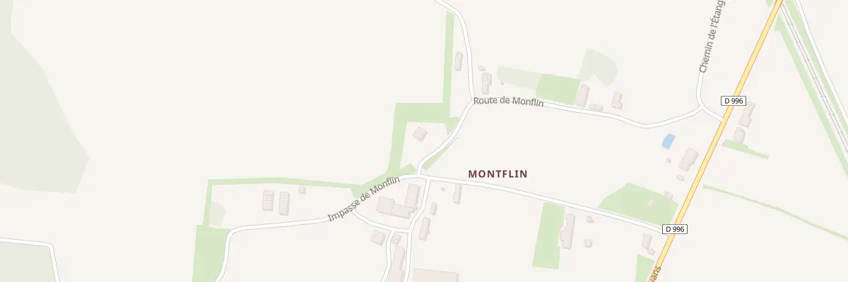 Plan du 17 Rte de Monflin à Devrouze
