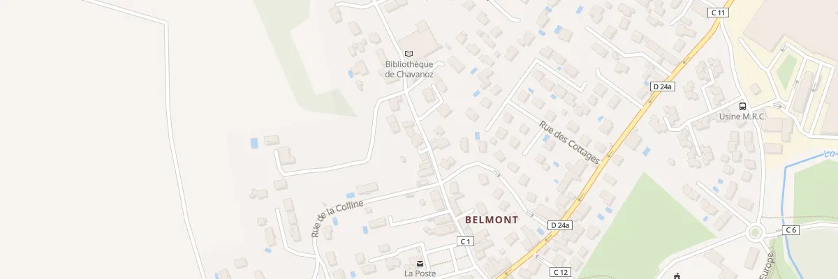 Plan du 31 Rue du Ronget à Chavanoz