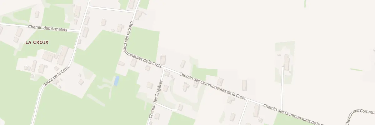 Plan du 387 Che de Communautes de la Croix à Sornay