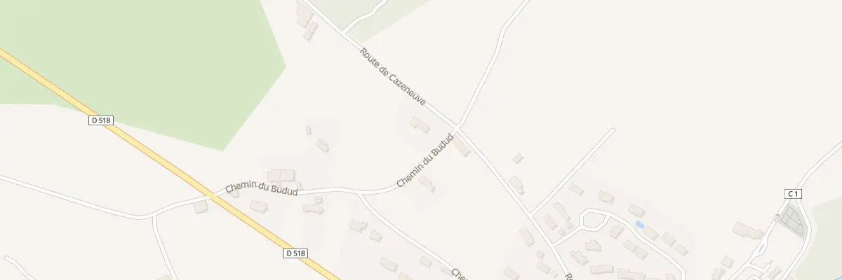 Plan du 5104 Budud à Lieudieu