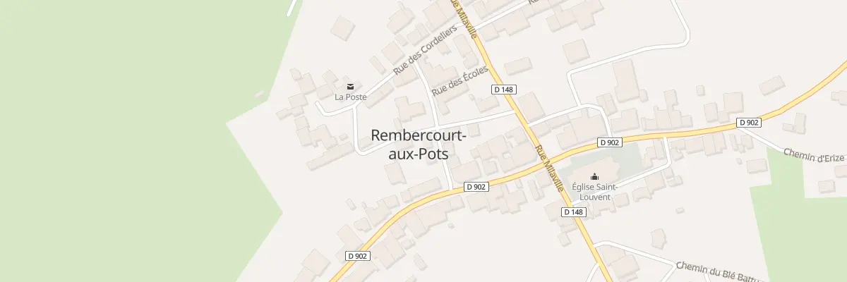 Plan du 4 Rue des Fontaines à Rembercourt-Sommaisne