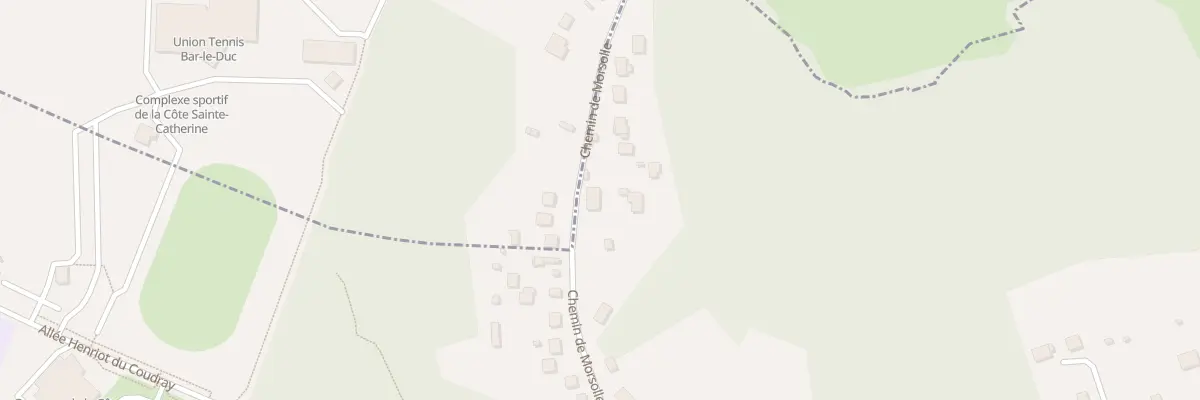 Plan du 39B Che de Morsolle à Bar-le-Duc