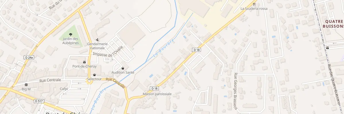 Plan du 13B Rue Giffard à Pont-de-Chéruy