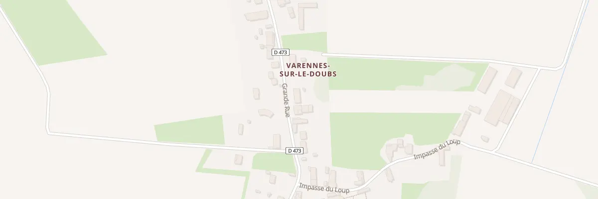 Plan du 14 Grande Rue à Charette-Varennes